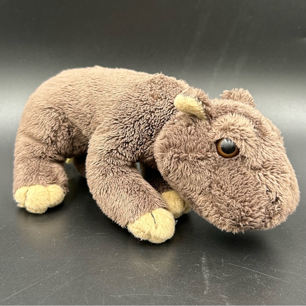 SOS Save Our Space Baby Hippo Plush 2003 Realistic Hippopotamus Stuffed Toy
